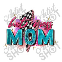 Hot Mess Mom Raglan Crop Top | Artistshot