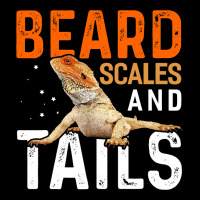 Beard Scales And Tails Shirt Lizard Funny Bearded  Pocket T-shirt | Artistshot