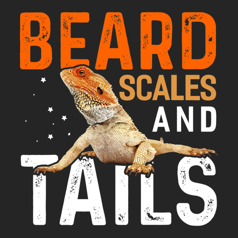 Beard Scales And Tails Shirt Lizard Funny Bearded  Unisex Hoodie | Artistshot