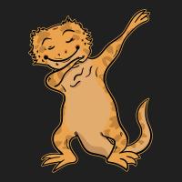 Bearded Dragon Agamid Lizard Dabbing Dance Ladies Polo Shirt | Artistshot