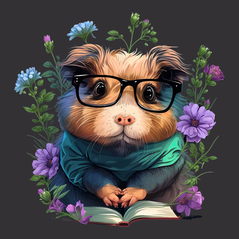 All The Cool Kids Are Reading Guinea Pig Vintage Short | Artistshot