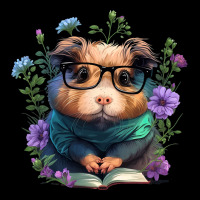 All The Cool Kids Are Reading Guinea Pig Fleece Short | Artistshot