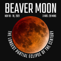 Beaver Moon The Longest Partial Lunar Eclipse Crop Top | Artistshot