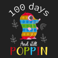 100 Days And Still Poppin Mole Shirt 100th Day Kid Basic T-shirt | Artistshot