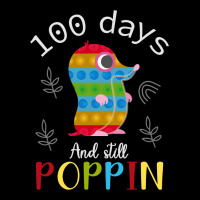 100 Days And Still Poppin Mole Shirt 100th Day Kid Pocket T-shirt | Artistshot