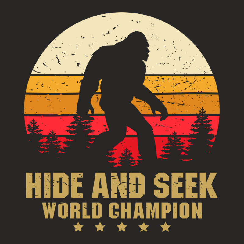 Hide And Seek World Champion Ladies Fitted T-Shirt by titovila | Artistshot