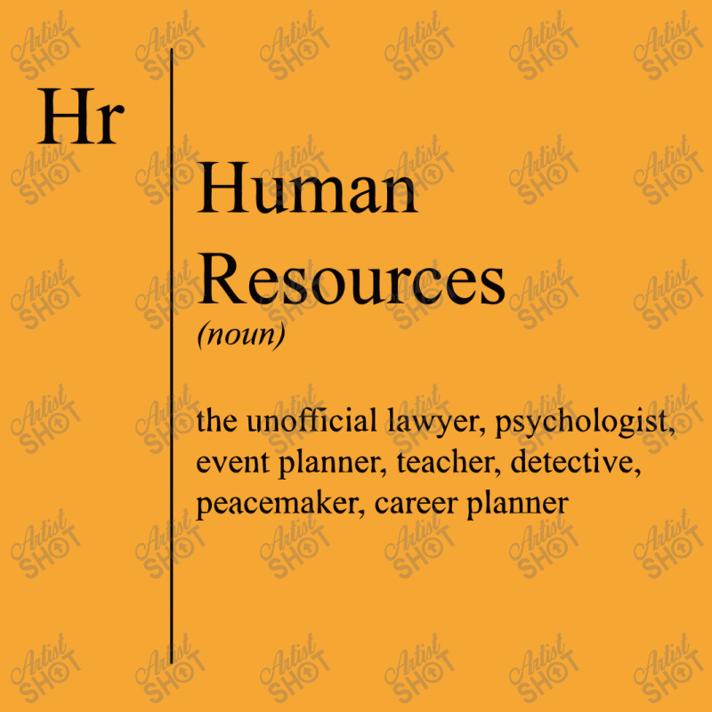 Funny Human Resources Description Basic T-shirt by junijunah | Artistshot