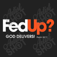 Fun Religious Christian Fed Up God Delivers Psalm Mask Basic T-shirt | Artistshot