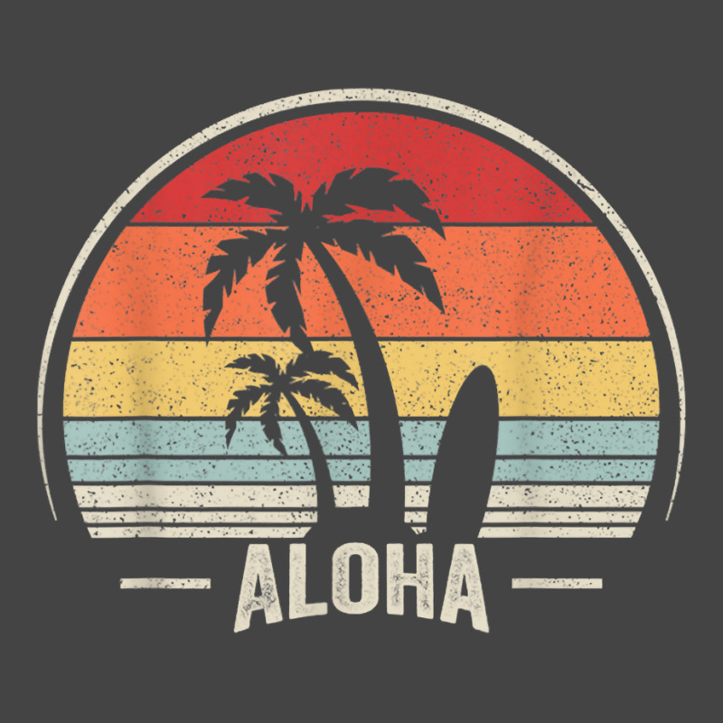 Vintage Retro Aloha Hawaii Hawaiian Island Palm Beach Surf T Shirt Basic Youth T-shirt by diles | Artistshot