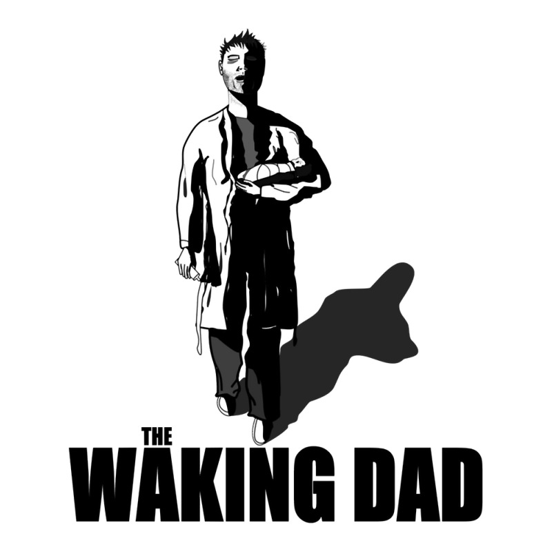 The Waking Dad-kayzr Raglan Crop Top by mckeebeckett3l9yxd | Artistshot