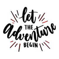 Let The Adventure Begin Raglan Crop Top | Artistshot