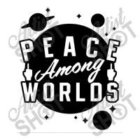 Peace Among Worlds Raglan Crop Top | Artistshot