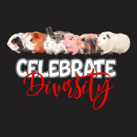 Celebrate Diversity Funny Guinea Pig Lovers T-shirt | Artistshot