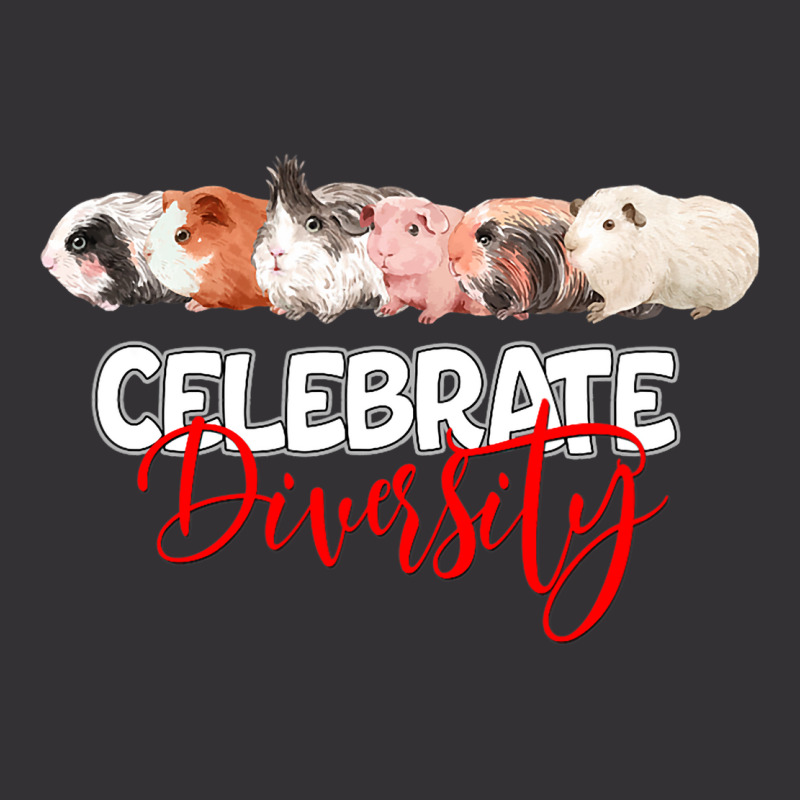 Celebrate Diversity Funny Guinea Pig Lovers Vintage Hoodie And Short Set | Artistshot