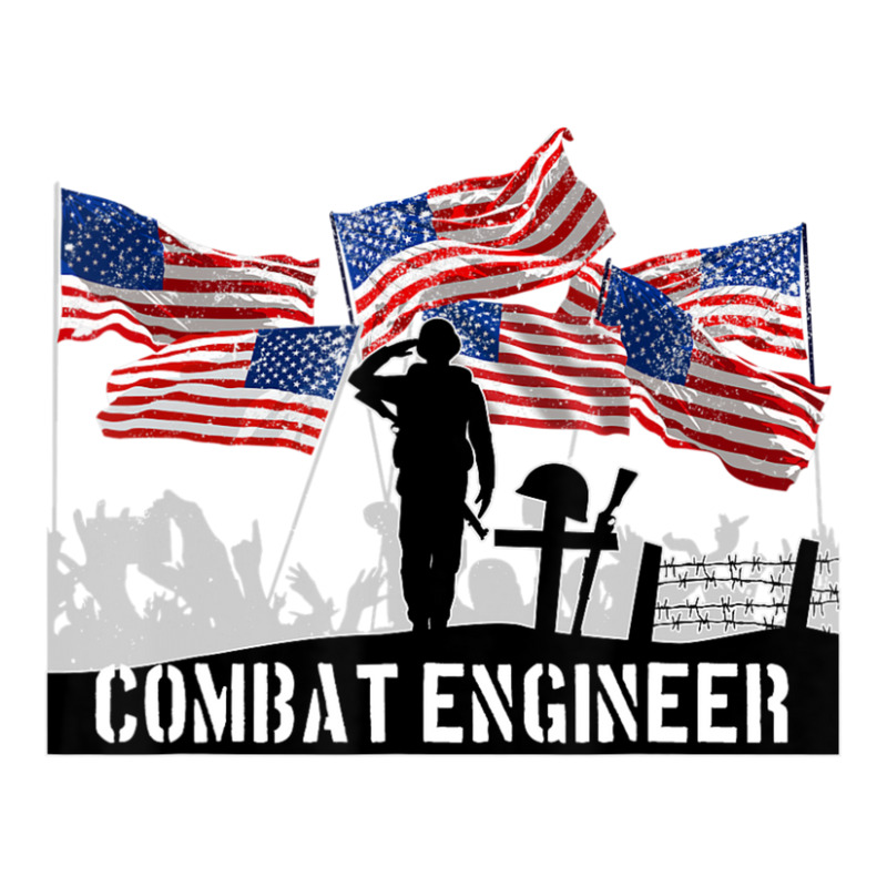 Combat Engineer Veteran Raglan Crop Top by bummercaught | Artistshot