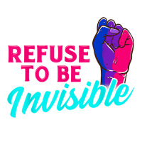 Refuse To Be Invisible Pride Shirt Lgbtq Community Tees Raglan Crop Top | Artistshot