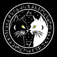 Black Cat Witch Wicca Crescent Moon Norse Rune Pag Unisex Jogger | Artistshot