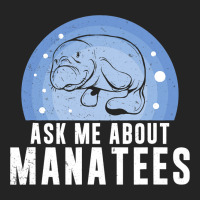 Ask Me About Funny Manatees Chunky Mermaid For Man 3/4 Sleeve Shirt | Artistshot