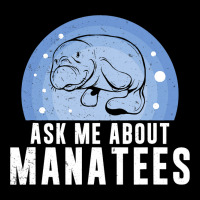 Ask Me About Funny Manatees Chunky Mermaid For Man Fleece Short | Artistshot