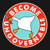 Become Ungovernable Funny Goose Meme For Men Woman Flannel Shirt | Artistshot