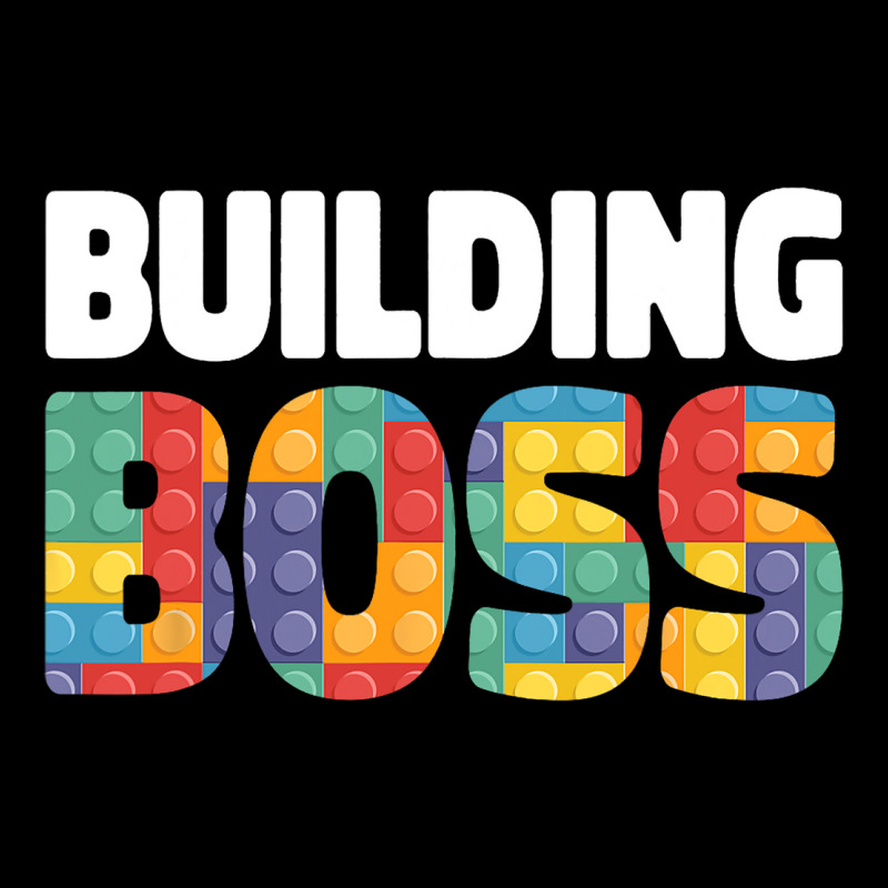 Building Boss Brick Builder Kids Block Building Zipper Hoodie | Artistshot