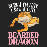 Bearded Dragon Girl Gecko Lizard Reptile 3/4 Sleeve Shirt | Artistshot