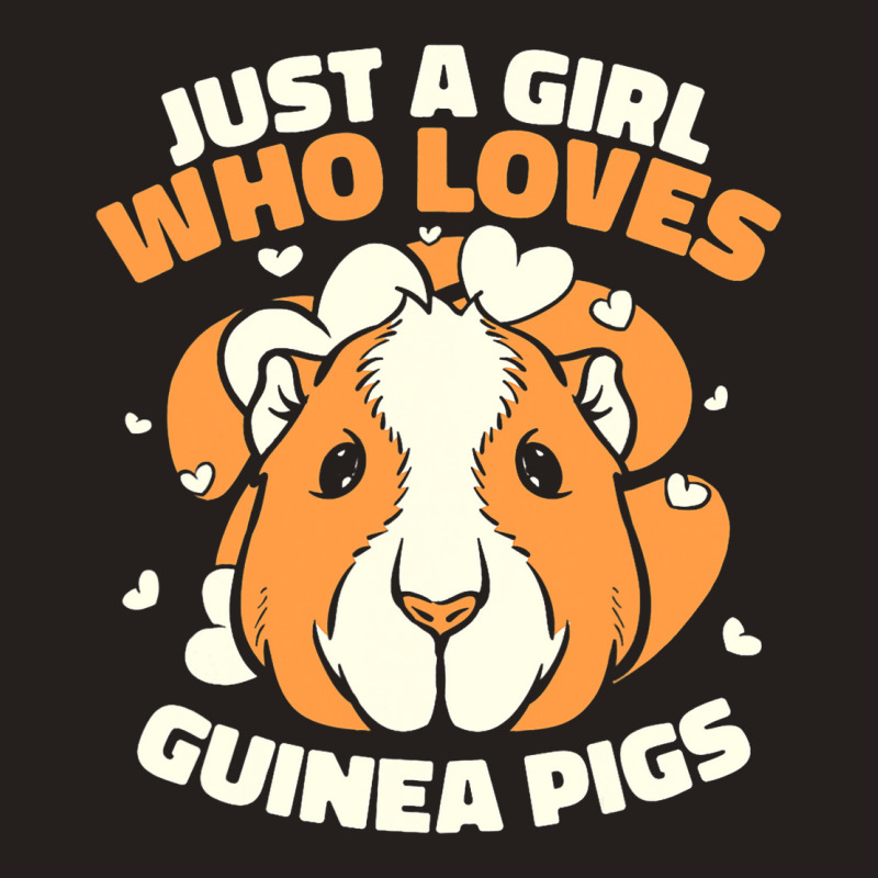 A Girl Who Lives Guinea Pigs Long Hair Guinea Pigs Tank Top | Artistshot