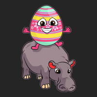 Easter Egg Riding Hippo Easter Day Cute Hippopotam Unisex Hoodie | Artistshot