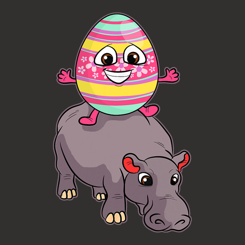 Easter Egg Riding Hippo Easter Day Cute Hippopotam Champion Hoodie | Artistshot