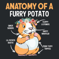 Funny Anatomy Of A Furry Potato Guinea Pig Lover P Crewneck Sweatshirt | Artistshot