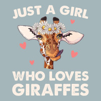 Funny Giraffe Design For Girls Safari Giraffe Love Unisex Sherpa-lined Denim Jacket | Artistshot