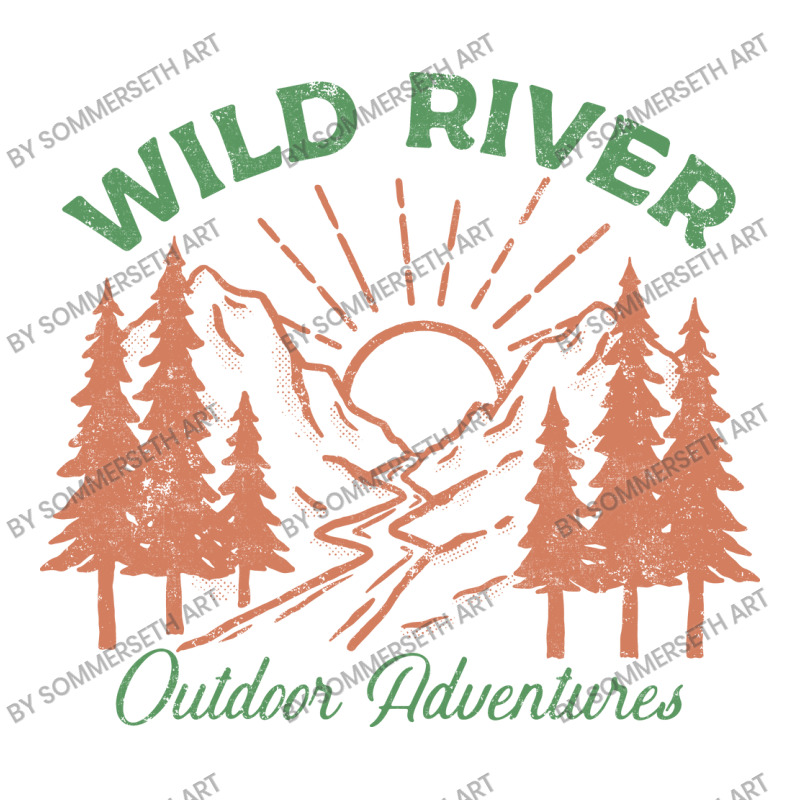 Wild River Youth Zipper Hoodie by Sommerseth Art | Artistshot