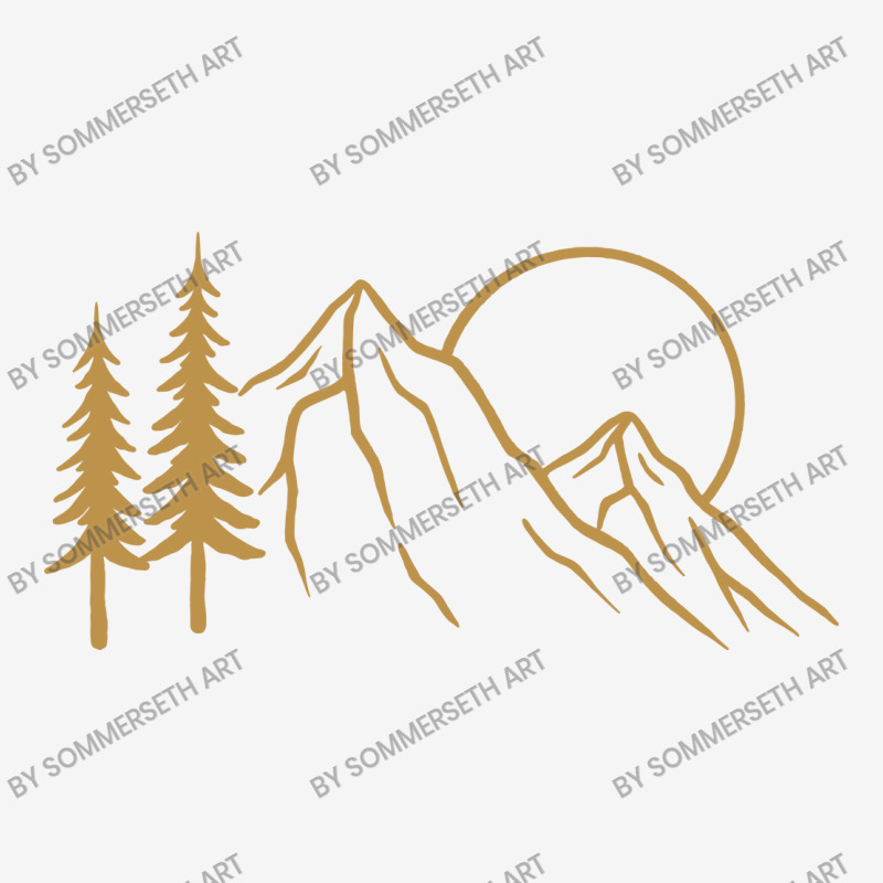 Wilds - Golden Version Scorecard Crop Tee by Sommerseth Art | Artistshot