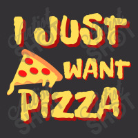 I Just Want Pizza Vintage Short | Artistshot