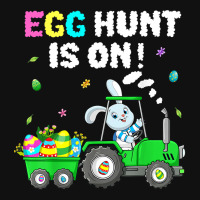 Egg Hunt Is On Tractor Easter Bunny Eggs Boys Kids Graphic T-shirt | Artistshot