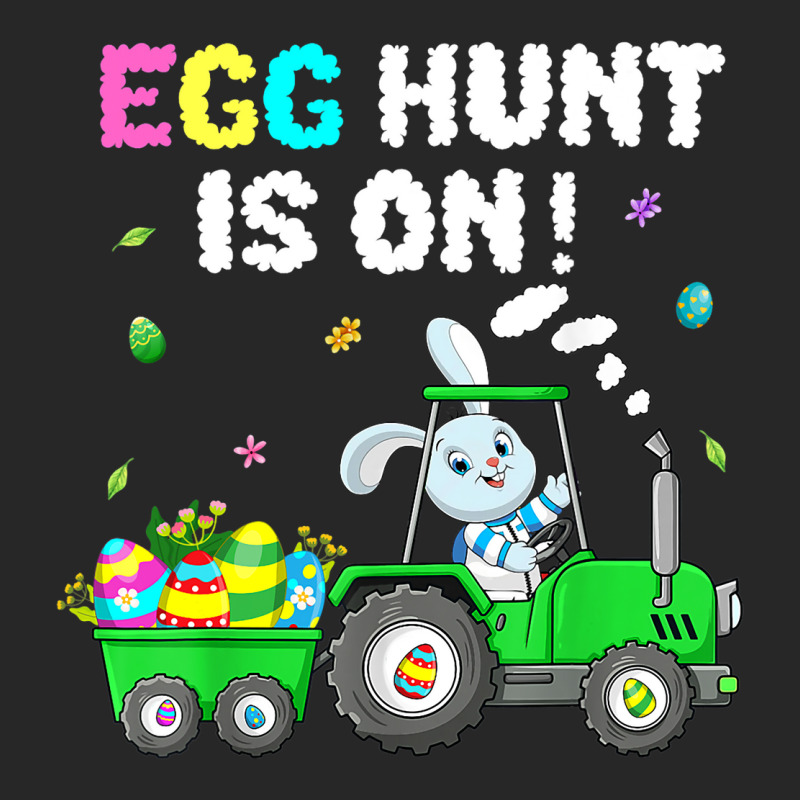 Egg Hunt Is On Tractor Easter Bunny Eggs Boys Kids Men's T-shirt Pajama Set | Artistshot