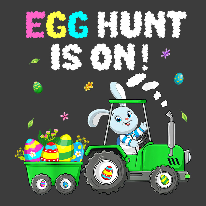 Egg Hunt Is On Tractor Easter Bunny Eggs Boys Kids Men's Polo Shirt | Artistshot