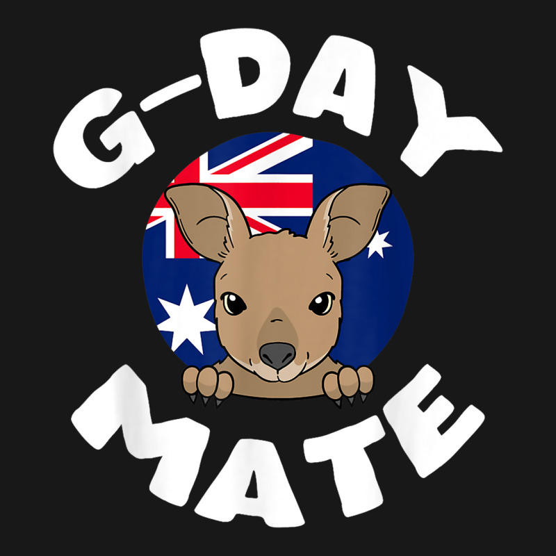 Gday Mate Kangaroo Australia Flannel Shirt | Artistshot