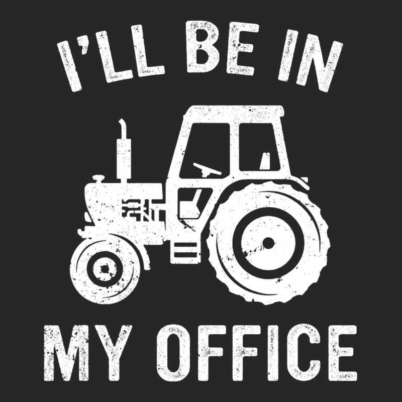 Funny Tractor Ill Be In My Office Farmer Dad Farmi Men's T-shirt Pajama Set | Artistshot