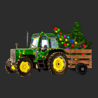 Farm Tractor Christmas Lights Christmas Tree Famil Exclusive T-shirt | Artistshot