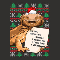 Funny Bearded Dragon Christmas Shirt Reptile Lover Champion Hoodie | Artistshot