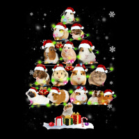 Funny Guinea Pig Christmas Tree Ornament Decor Gif Men's Long Sleeve Pajama Set | Artistshot