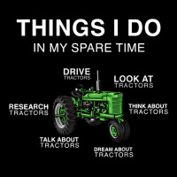 Farm Tractor Things I Do In My Spare Time Farmer 2 Adjustable Cap | Artistshot