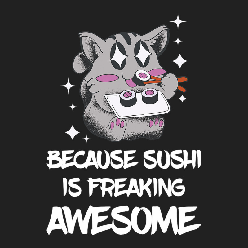 Freaking Awesome Sushi Lover Lemur Asian Food Japa Basic T-shirt | Artistshot