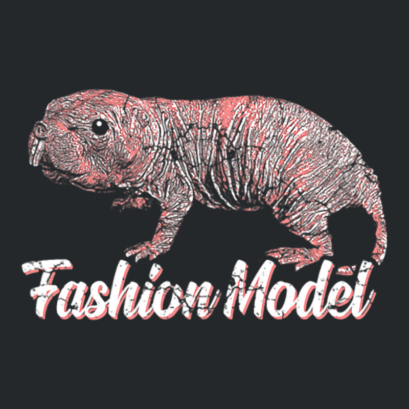 Fashion Model Naked Mole Rat Funny Crewneck Sweatshirt | Artistshot