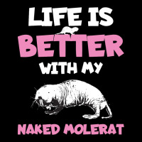 Funny Naked Mole Rat Life Is Better With My Naked  Adjustable Cap | Artistshot