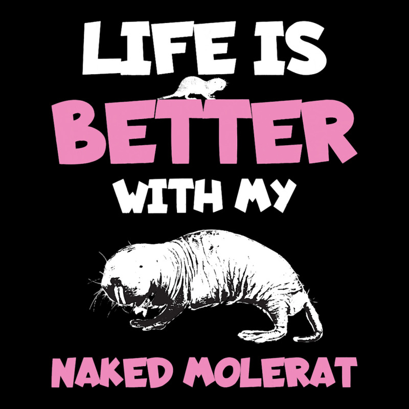 Funny Naked Mole Rat Life Is Better With My Naked  Adjustable Cap by NouraMetcalf | Artistshot