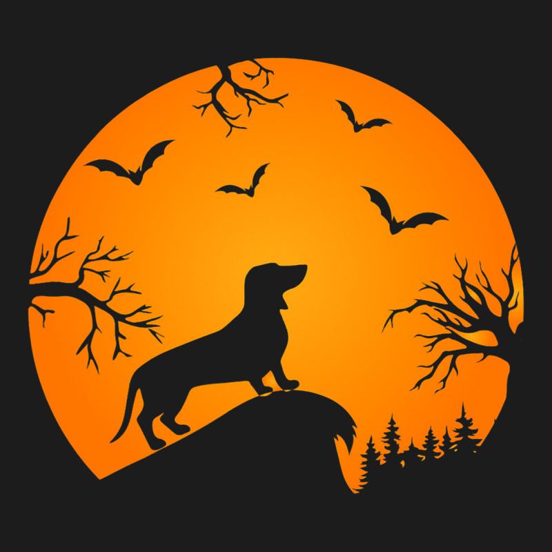 Funny Weiner Dog In The Moon Dachshund And Hallowe Hoodie & Jogger Set | Artistshot