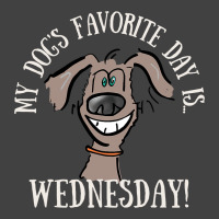 Fathers Day Tee My Dogs Favorite Day Is Wednesday  Vintage T-shirt | Artistshot