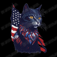 Pawsome Patriot Cat Strikes Again Women's V-neck T-shirt | Artistshot